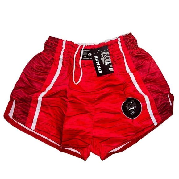 MMA Fight Kick Boxing Shorts UFC Cage Fight Retro Grappling Muay size S New - Picture 10 of 12